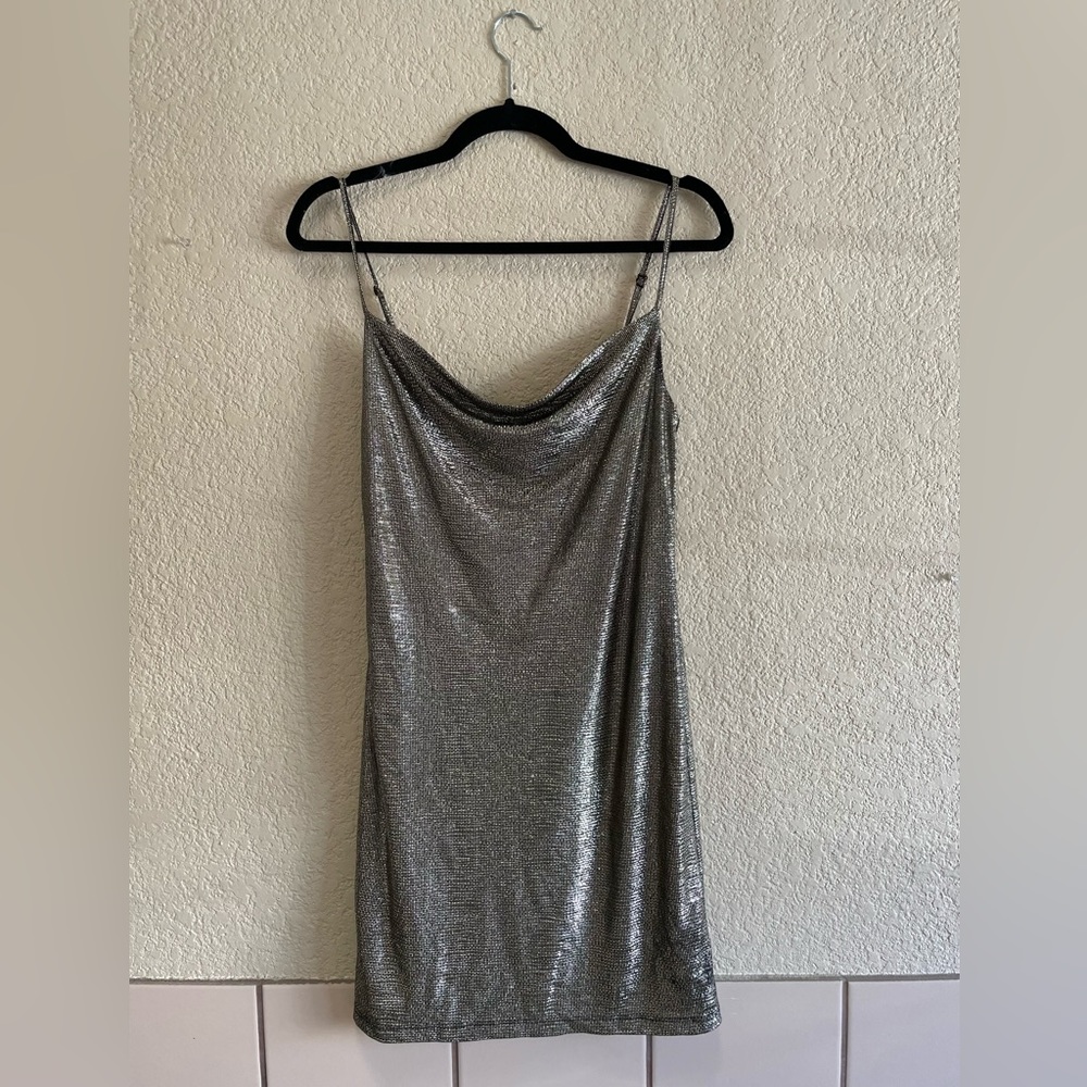 Silver Party Dress!!